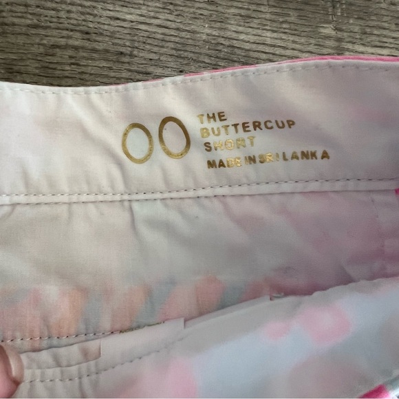 Lilly Pulitzer Buttercup Marine Print Shirts 00 - Picture 4 of 4